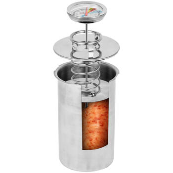 Browin 100601 термометр для скороварки для ветчины, 0-120°C, 12,5см, аналоговый, белый (100601)