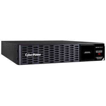 CyberPower Akumulatora korpuss BP48VP2U02, 48 V, 9 Ah, 2U, 8 akumulatori, melns, īpašības: karstais maiņas akumulators (BP48VP2U02)