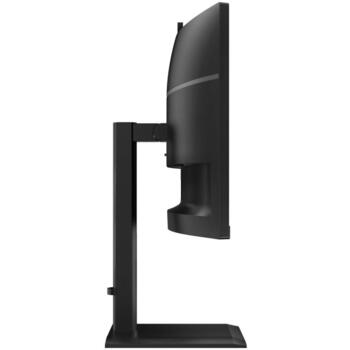 Aoc монитор CU34E4CW, 3440 x 1440, 120 Гц, 4 мс, 350 кд/м², 2xHDMI, USB-C, 90W PD, 5MP камера, KVM, черный (CU34E4CW)