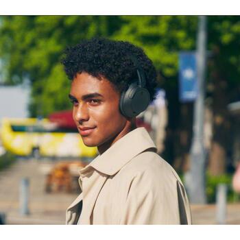 Sony Наушники WH-CH720N Модель WHCH720NB.CE7, 35ч, 30мм, 325Ω, Bluetooth 5.2, шумоподавление, микрофон, черный (WHCH720NB.CE7)