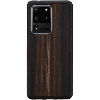 Man&Wood чехол M6722B, коричневый, совместим с Samsung Galaxy S20 Ultra, 6.9 дюйма (M6722B)