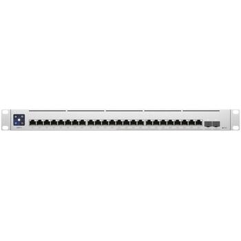 Ubiquiti Управляемый коммутатор 24 PoE USW-Enterprise-24-PoE, 12x10/100/1000 Mbps, 12x100/1000/2500 Mbps, 2xSFP+, 24xPoE+, 550W (USW-Enterprise-24-PoE)