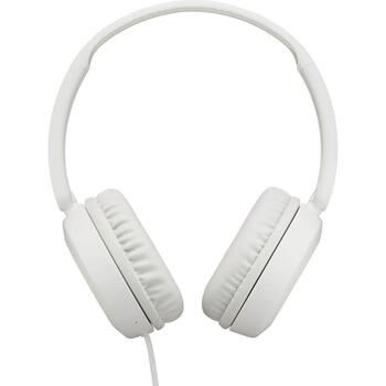 JVC наушники HA-S31M-W-E, 30,6 мм, 10–26 000 Гц, 32 Ω, 1,2 м, 3,5 мм mini-jack, микрофон, пульт, складные, белые (HA-S31M-W-E)