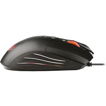 Tracer Игровая мышь TRAMYS47418, 12000 DPI, 8 кнопок, USB 1.5 м, RGB подсветка, оптический сенсор (TRAMYS47418)