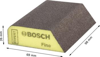 S470 Combi bloks 69 x97 x26mm,īpaši smalks, Slīpēšanai ar rokām EXPERT S470 COMBI BLOKS SLĪPĒŠANAI, 2608901168, BOSCH (2608901168)