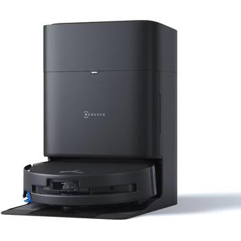 Ecovacs робот-пылесос DEEBOT T80S OMNI BLACK, 24800 Па, 6400 мАч, влажная и сухая уборка, Wi-Fi, черный (T80S OMNI BLACK)