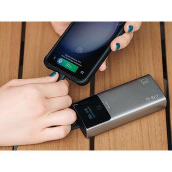 Tracer Lādētājs TRABAT47642, 10000 mAh, 22,5 W QC, 20 W PD, 1 x USB-A, 1 x USB-C, 3 uzlādes savienojumi, 4 šūnas (TRABAT47642)