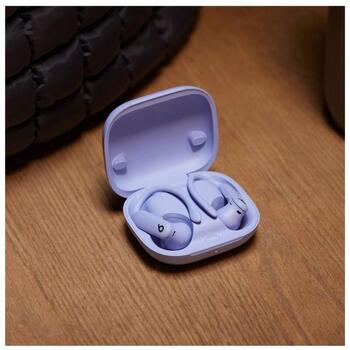 Beats bezvadu austiņas Powerbeats Pro 2 MX753ZM/A, hipervioleta, Bluetooth, aktīvā trokšņu slāpēšana, 45h, 3 mikrofoni, ausu āķi (MX753ZM/A)