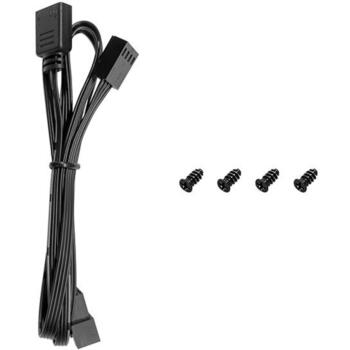 Deepcool dzesēšanas ventilators FD12 ARGB V2 R-FD12ARGBV2-BKAPN1-G, 4 kontaktu PWM, hidrogultnis (R-FD12ARGBV2-BKAPN1-G)