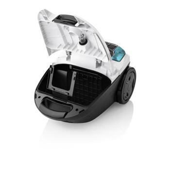 ETA пылесос ETA552190000 Diego, 800 W, 3 L, белый/синий, с мешком, HEPA фильтр, телескопическая труба (ETA552190000)