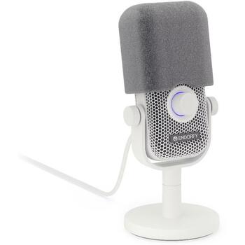Endorfy микрофон EY1B015, 30-18000 Гц, 24 бит, USB Type-C, 3.5 мм, RGB подсветка, сенсорная кнопка отключения звука (EY1B015)