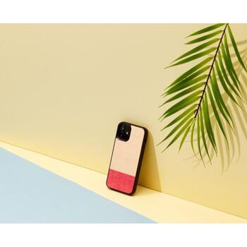 Man&Wood чехол M8533B, совместим с Apple iPhone 12 mini, 68x134x10mm, дерево, поликарбонат (M8533B)