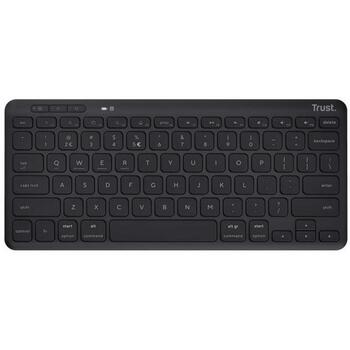 Trust klaviatūra 24707, bezvadu, QWERTY, 10 m, Bluetooth 5.0, 301 g, mini, 12 mēneši akumulatora kalpošanas laiks (24707)