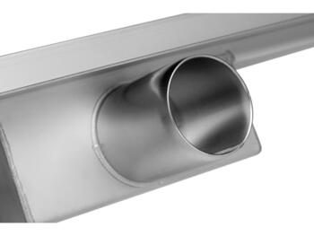 Fala линейный трап Napo 75379, 800 мм, 70 мм, 52 мм, 50/40 мм, AISI 304, K3, EN 1253-1, SMARTthru, EASYclean, GRIPstrong (75379)