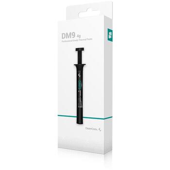 Deepcool Термопаста DM9 R-DM9-GY040C-G, 4г, серый, не проводящий, шпатель, очиститель (R-DM9-GY040C-G)