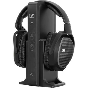 Sennheiser RS 175-U bezvadu austiņas, 508676, 17-22000 Hz, 114 dB, 100 m, 18 h, virs auss, melnas (508676)