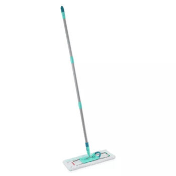 Leifheit Profi XL micro duo 1055019, grīdas birste ar saliekamu kātu, 42cm, 360° grozāma pamatne (1055019)