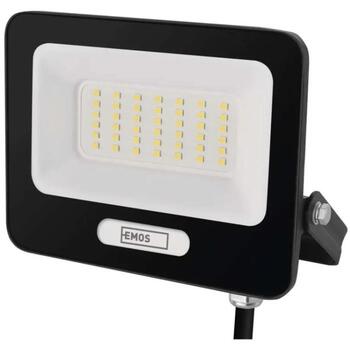Emos LED прожектор GLARO ZS2234B, 30 W, 3000 lm, IP65, нейтральный белый, алюминий, 120°, 20 000 ч (ZS2234B)