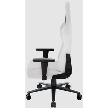 Onex Игровое кресло ONEX-STC-X-P-W, 125кг, 90°–135°, 65мм, 5 роликов, белый, эргономичное, металлический каркас, механизм бабочка (ONEX-STC-X-P-W)