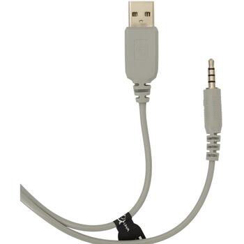 White Shark Провода игровые наушники FIREFLY-W, 250 г, 20 - 20000 Гц, 50 мм, 2 x 3.5 мм, USB, RGB подсветка (FIREFLY-W)