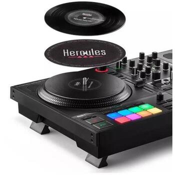 Hercules DJ контроллер DJControl Inpulse T7 4780928, 1 моно, USB подключение, портативный, колонки (4780928)
