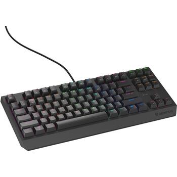 Genesis THOR 230 механическая игровая клавиатура, NKG-2076, USB, Outemu Red, 25 режимов подсветки, RGB, черный (NKG-2076)