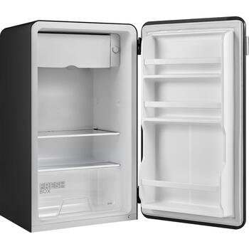 Midea Холодильник MDRD142SLE30, 93л, 41дБ, класс E, отдельностоящий, черный, механический, 1 дверь (MDRD142SLE30)