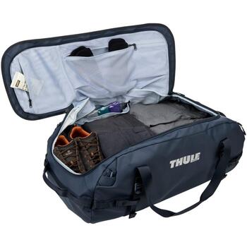 Thule Chasm 90L sporta soma 3205596, 90L, 2.1kg, poliesters, tumšākā zila, 74x42x33.5cm, 2-vienā dizains, laikapstākļiem izturīga (3205596)