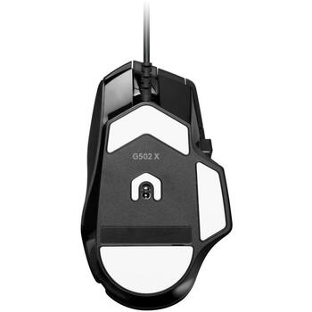 Logitech G502 X datorpele 910-006138, 25600 DPI, 13 pogas, optiskā, strāvas kabelis, ergonomisks dizains (910-006138)