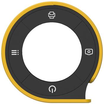 Kodak Моментальная камера MS100Y, 210г, 15см, 3.7мм f2.8, 27мм, 18мм, аккумулятор, желтый (MS100Y)