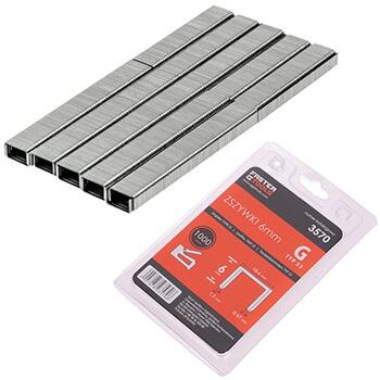 Скобы для степлера 10мм тип G (1000 шт.) 3572 FASTER Tools (3572)