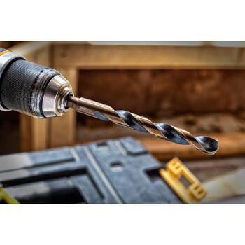Dewalt Набор сверл по металлу DT70727-QZ, 14 шт., HSS-G, 3 плоских, Угловой наконечник, Совместим с TSTAK (DT70727-QZ)