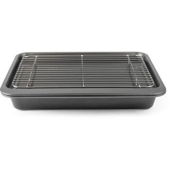 Russell Hobbs Формы для выпечки RH03903, 7 предметов, серый, нержавеющая сталь, противни, жарочные формы, решетка для охлаждения (RH03903)