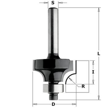 Cmt Frēzes asmens K938-380, 38,1mm, 19mm, 61mm, 12,7mm, 8mm, 2, Koks, HW (K938-380)