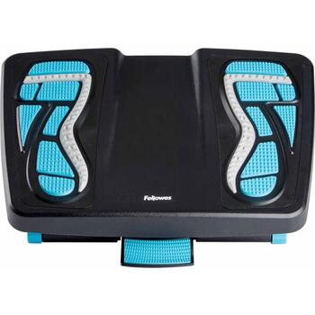 Fellowes Ergonomics подставка для ног 8068001, 336мм, 454мм, 160мм, 0-25°, 100/135/165мм, черный, резина/пластик (8068001)