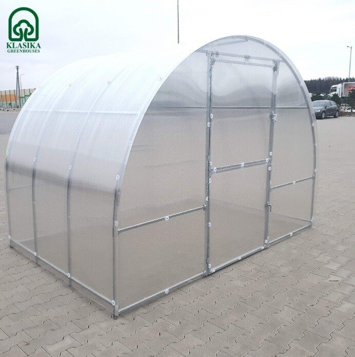Siltumnīca KLASIKA EASY 3x6m (18m2) ar 4mm polikarbonāta pārklājumu 4779037492619 (4779037492619)