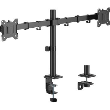 Sbox LCD-352/2-3, настольное крепление, 17-32'' (43-81 см), 2x10кг, VESA 75x75/100x100, наклон +45°/-45°, поворот +90°/-90° (LCD-352/2-3)