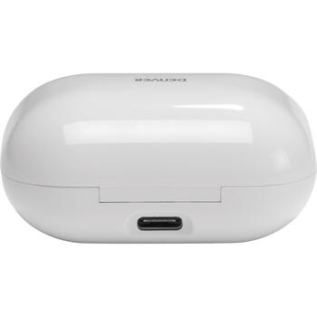 Denver Беспроводные наушники TWE-38 111191120210, 48г, Белый, Bluetooth 5.0, 4ч времени работы, Встроенный микрофон (111191120210)
