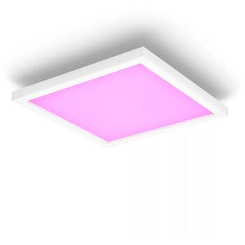 Philips Hue умный потолочный светильник Surimu 8721103044570, 25Вт, 1760лм, 2000-6500К, IP20, Bluetooth, Zigbee, белый алюминий (8721103044570)