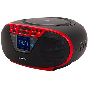 Aiwa BBTU-500DAB/RD бумбокс, 2,4