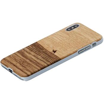 Man&Wood Aizmugurējais vāciņš M7717W, 6.5, Ar attēlu, Apple iPhone XS Max, dabīgs koks, polikarbonāts (M7717W)