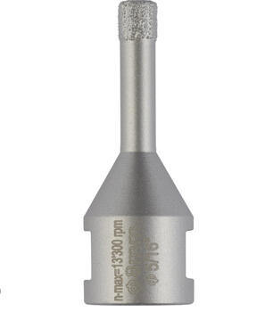 Dimanta kroņurbis 8 mm DrySpeed Best for Ceramic, Mazām leņķa slīpmašīnām PRO CERAMIC DRY KROŅURBIS, 2608599040, BOSCH (2608599040)