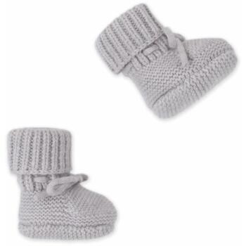Lodger Slipper merino vilnas čībiņas SLM 552_0-6, 0-6M, 100% merino vilna, pelēka, unisex (SLM 552_0-6)