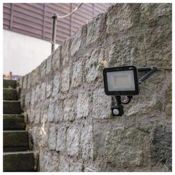 Emos LED прожектор INOVO ZS2722, 20 W, 2200 lm, IP65, 120°, 4000 K, PIR датчик, алюминий, стекло (ZS2722)