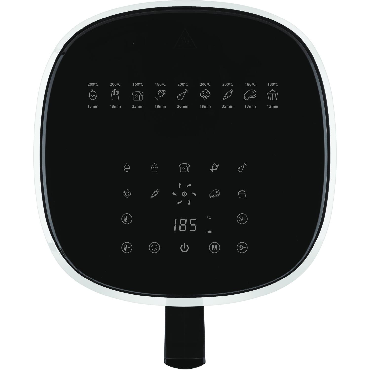 Zelmer Gaisa fritieris ZAF3551W 72805694P, 1200 W, 3.5 l, 9 programmas, automātiskā temperatūra, neslīdošas kājas (72805694P)