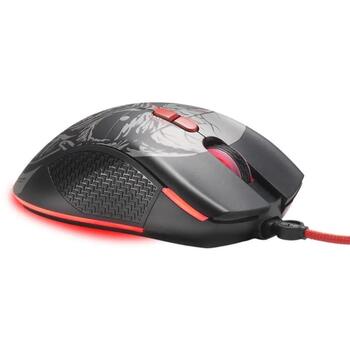 Subsonic Игровая мышь SA5612-IM1, 7200 DPI, 7 кнопок, красная LED подсветка, для правшей (SA5612-IM1)