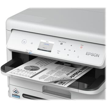 Epson WorkForce Pro WF-M5399DW струйный принтер, 1200 x 2400 DPI, 34 стр/мин, двусторонняя печать, Wi-Fi, серый (C11CK77401)