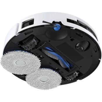 Ecovacs робот-пылесос DEEBOT T50 OMNI Gen3, 25000 Па, 5200 мАч, 210 мин, влажная и сухая уборка, белый (DEEBOT T50 Gen3 Wh)