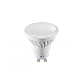 Gtv светодиодная лампа GU10 LD-SM1210-10, 9.1Вт, 850лм, 3000K, AC180-250V, 120°, 50-60Гц, PF>0.5, CRI≥80, 40000ч, F, керамика (LD-SM1210-10)