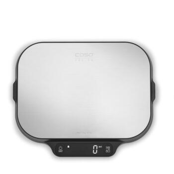 Caso кухонные весы KitchenDuo 03291, 15кг, 1г, LED дисплей, нержавеющая сталь, сенсорный переключатель (03291)